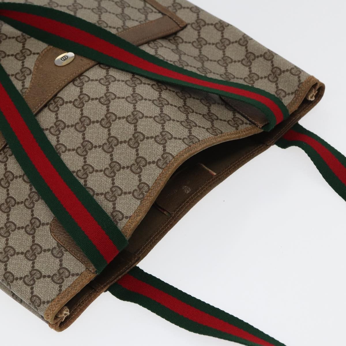 Gucci Ophidia Beige Canvas Tote Bag (Pre-Owned) Size ONE SIZE - 9 Thumbnail