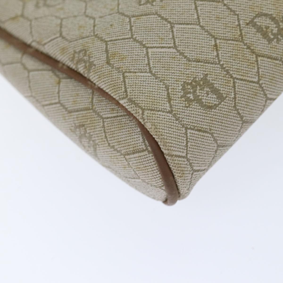 Dior Honeycomb Beige Canvas Clutch Bag (Pre-Owned) Size ONE SIZE - 8 Thumbnail