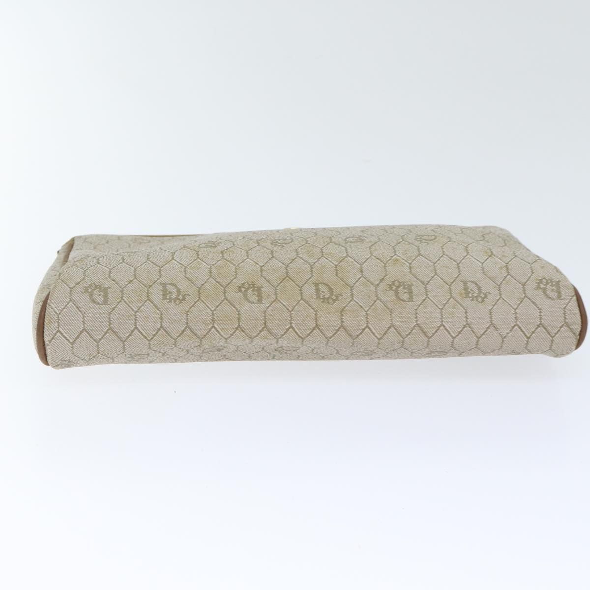 Dior Honeycomb Beige Canvas Clutch Bag (Pre-Owned) Size ONE SIZE - 17 Thumbnail