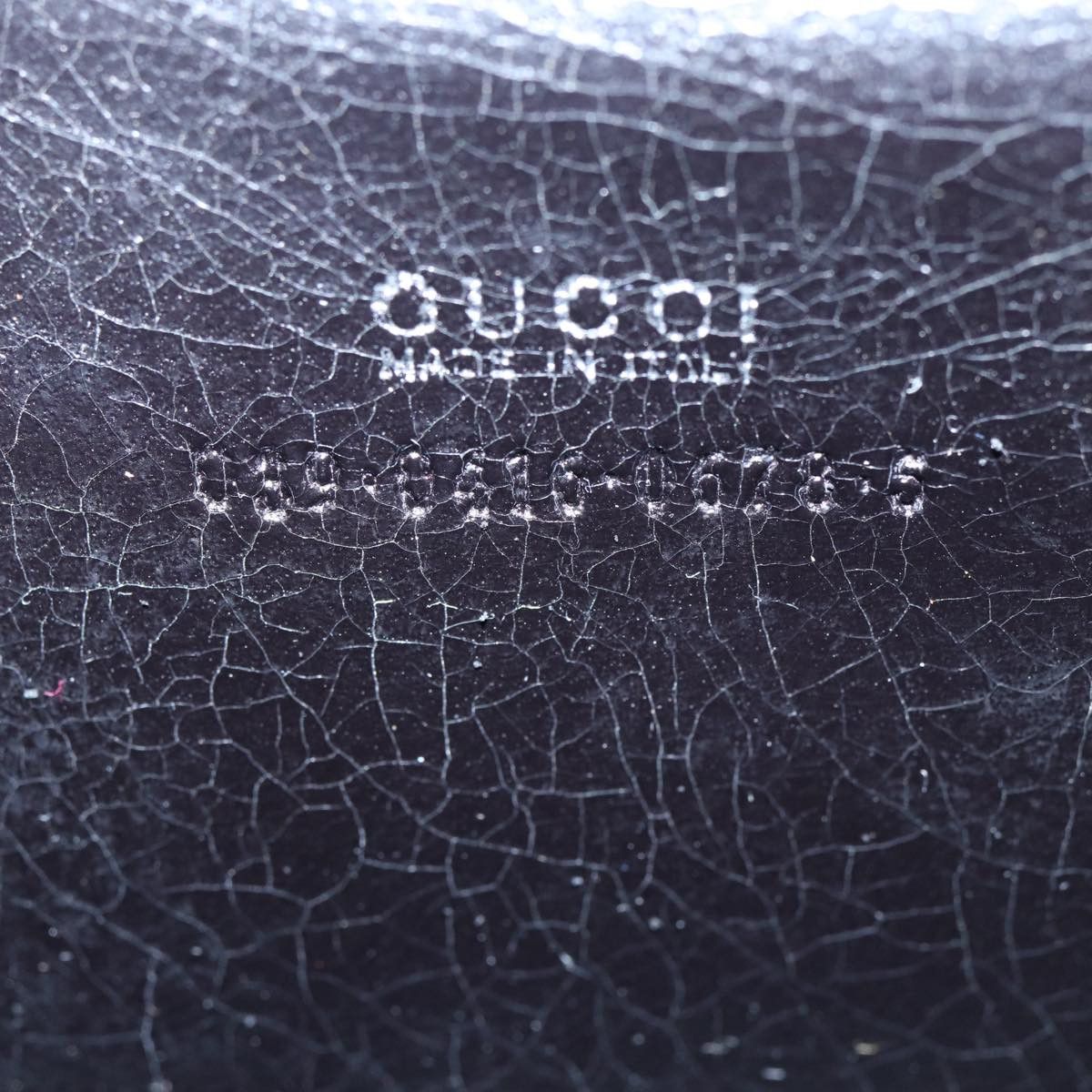 Gucci Vanity Black Leather Handbag (Pre-Owned) Size ONE SIZE - 6 Thumbnail
