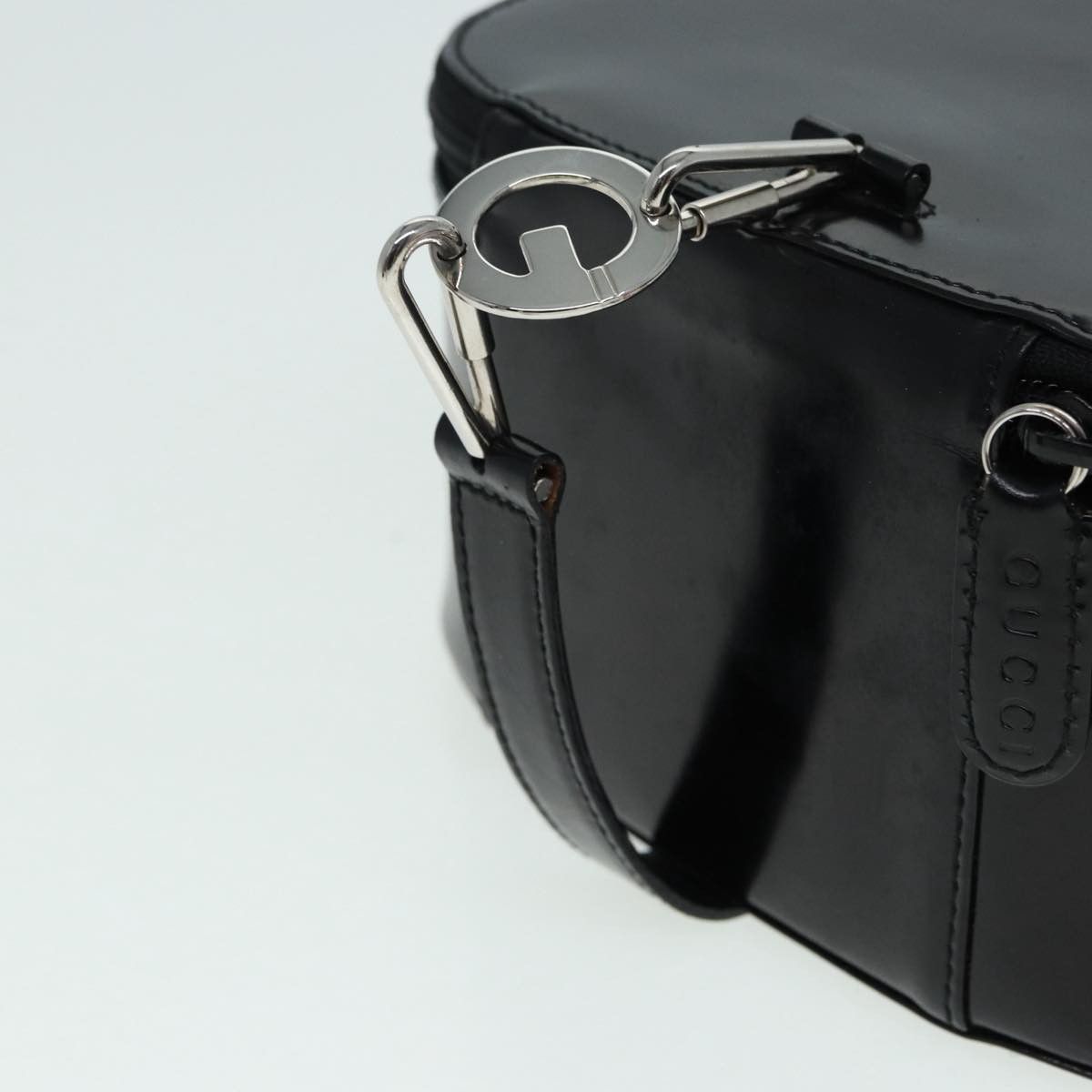 Gucci Vanity Black Leather Handbag (Pre-Owned) Size ONE SIZE - 10 Thumbnail