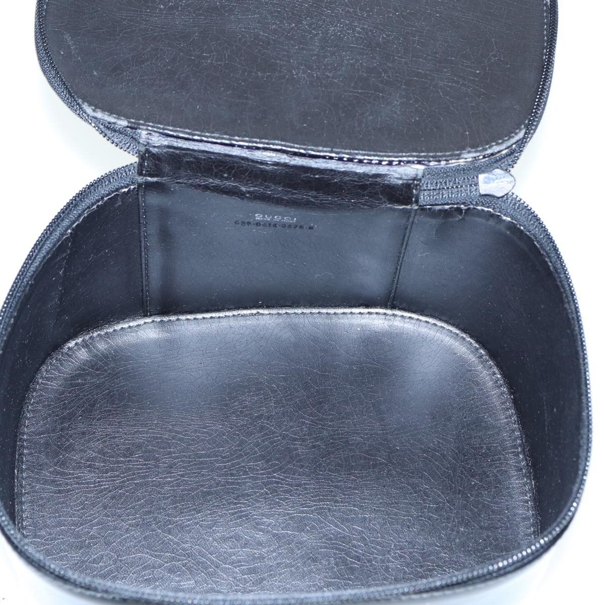 Gucci Vanity Black Leather Handbag (Pre-Owned) Size ONE SIZE - 19 Thumbnail