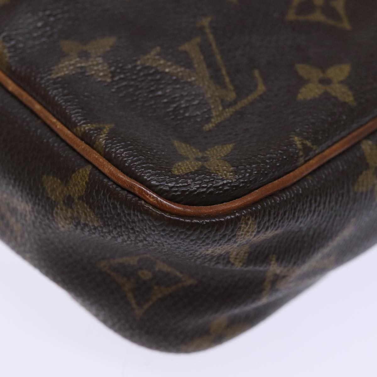 Louis Vuitton Compiegne 23 Brown Canvas Clutch Bag (Pre-Owned) Size ONE SIZE - 12 Thumbnail