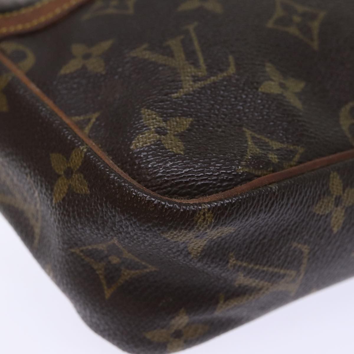 Louis Vuitton Compiegne 23 Brown Canvas Clutch Bag (Pre-Owned) Size ONE SIZE - 10 Thumbnail