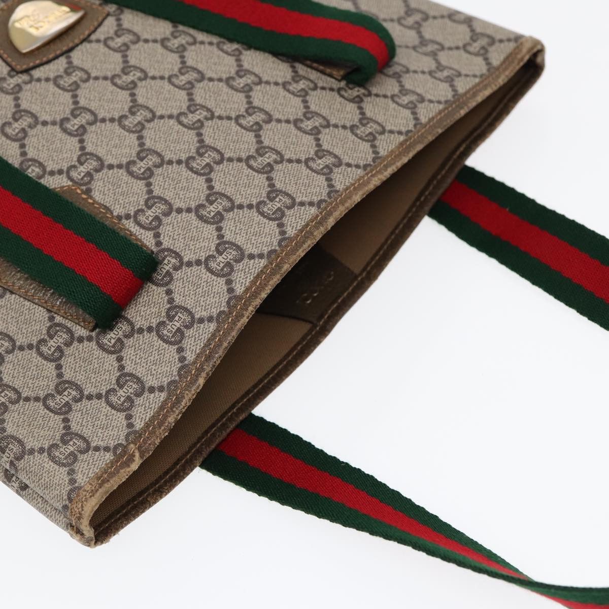 Gucci Gg Canvas Beige Canvas Tote Bag (Pre-Owned) Size ONE SIZE - 15 Thumbnail