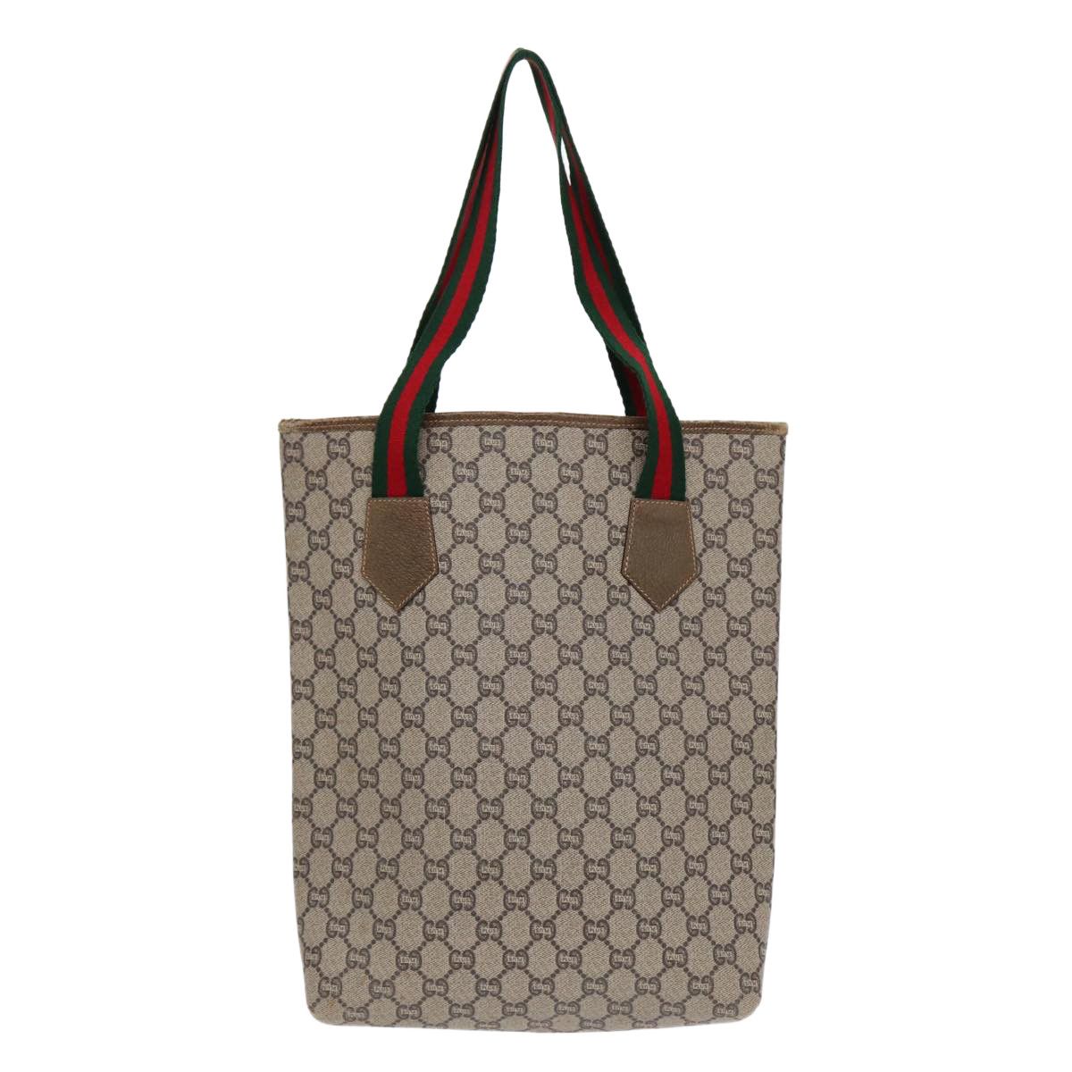 Gucci Gg Canvas Beige Canvas Tote Bag (Pre-Owned) Size ONE SIZE - 2 Thumbnail