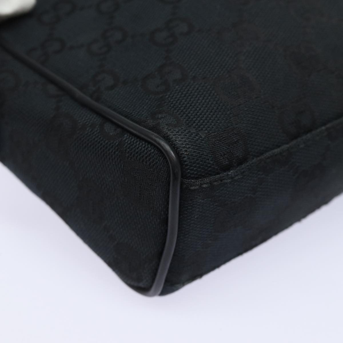 Gucci Gg Canvas Black Canvas Clutch Bag (Pre-Owned) Size ONE SIZE - 12 Thumbnail