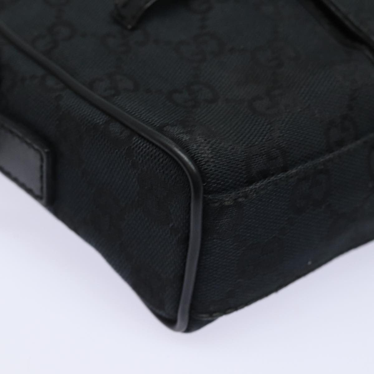 Gucci Gg Canvas Black Canvas Clutch Bag (Pre-Owned) Size ONE SIZE - 10 Thumbnail