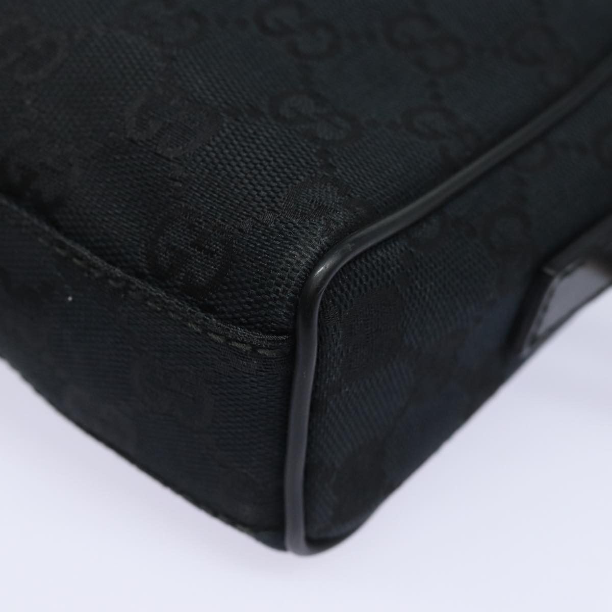 Gucci Gg Canvas Black Canvas Clutch Bag (Pre-Owned) Size ONE SIZE - 13 Thumbnail