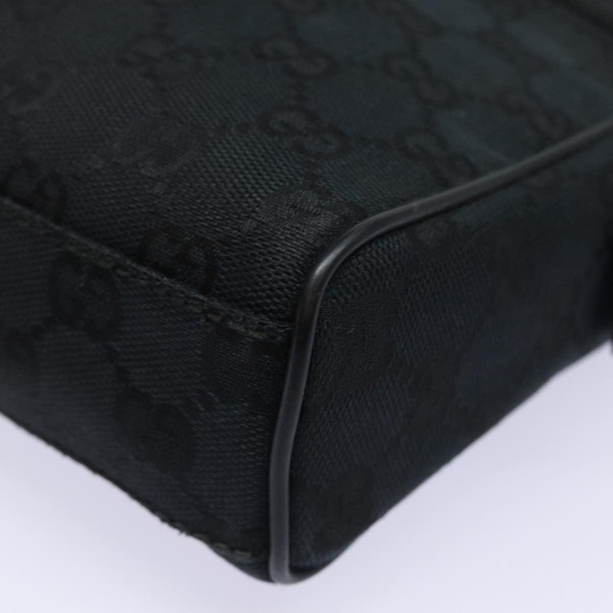 Gucci Gg Canvas Black Canvas Clutch Bag (Pre-Owned) Size ONE SIZE - 11 Thumbnail