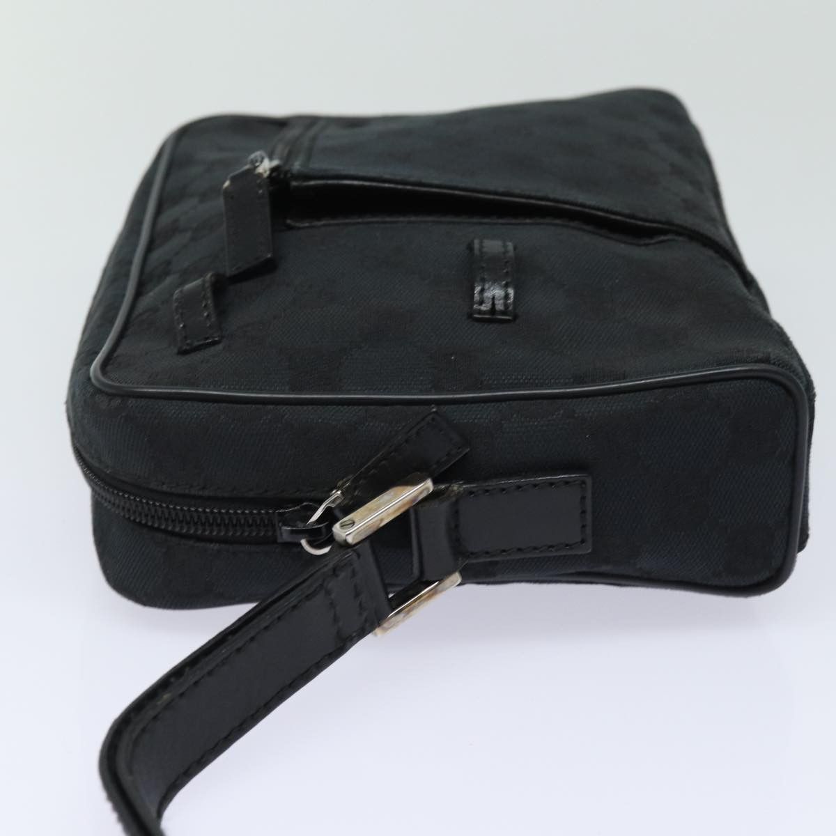Gucci Gg Canvas Black Canvas Clutch Bag (Pre-Owned) Size ONE SIZE - 8 Thumbnail