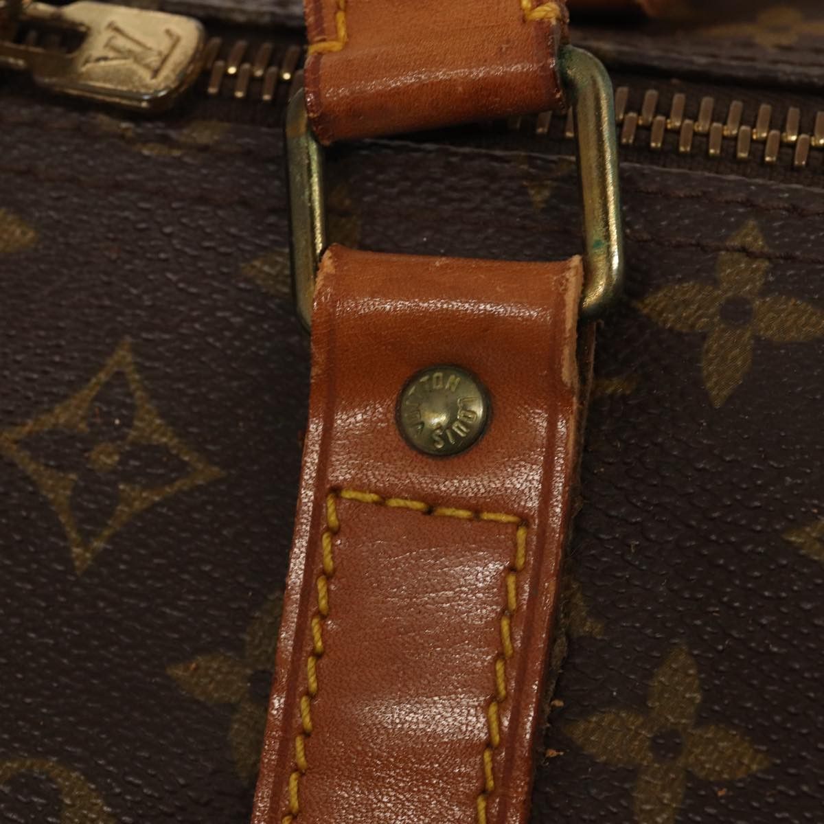 Louis Vuitton Keepall 60 Brown Canvas Travel Bag (Pre-Owned) Size ONE SIZE - 20 Thumbnail