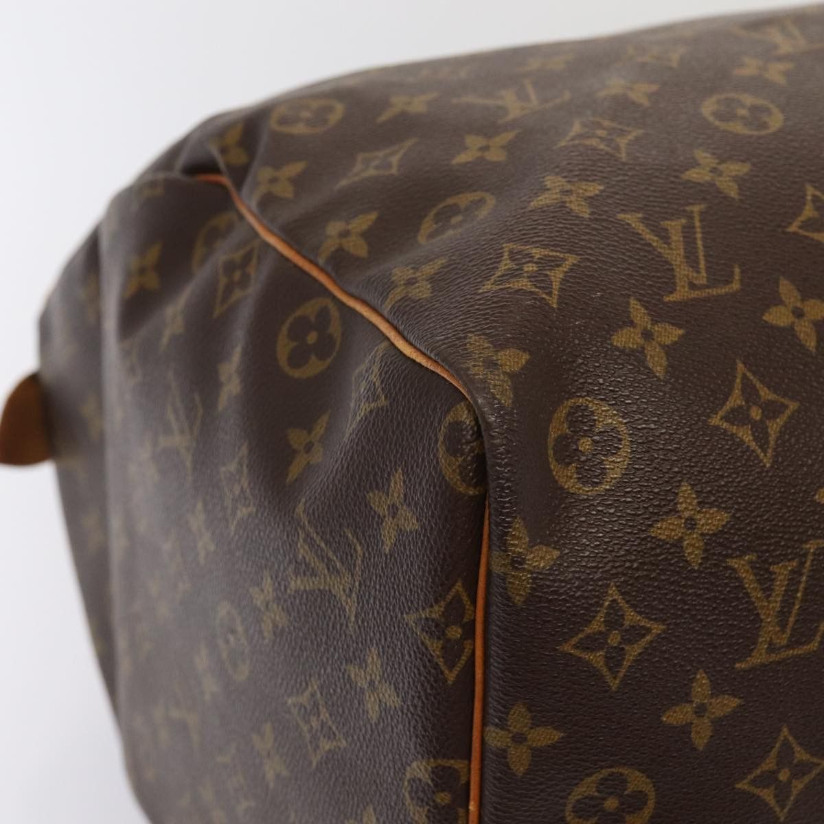 Louis Vuitton Keepall 60 Brown Canvas Travel Bag (Pre-Owned) Size ONE SIZE - 16 Thumbnail