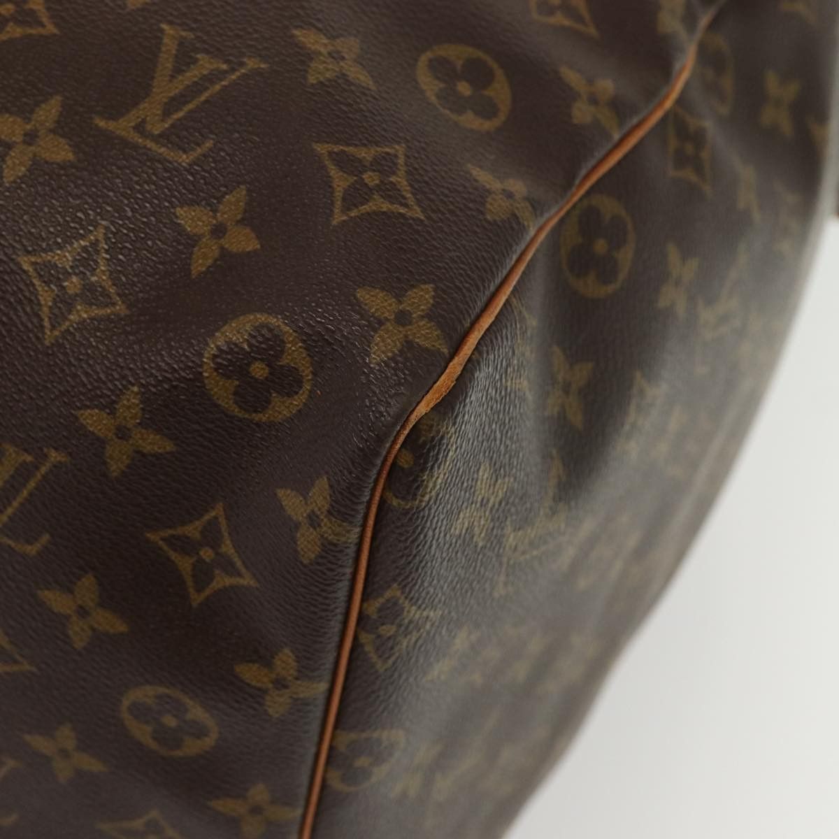 Louis Vuitton Keepall 60 Brown Canvas Travel Bag (Pre-Owned) Size ONE SIZE - 15 Thumbnail