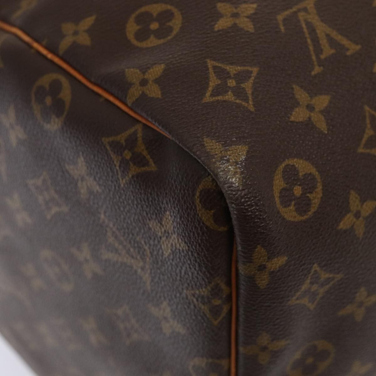 Louis Vuitton Keepall 60 Brown Canvas Travel Bag (Pre-Owned) Size ONE SIZE - 19 Thumbnail