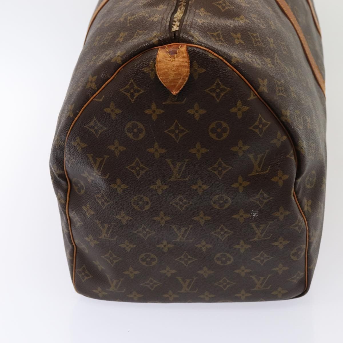 Louis Vuitton Keepall 60 Brown Canvas Travel Bag (Pre-Owned) Size ONE SIZE - 11 Thumbnail