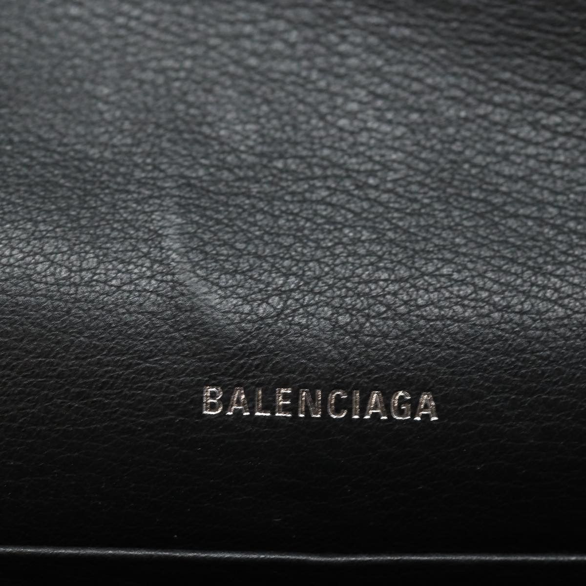 Balenciaga Papier Black Leather Wallet (Pre-Owned) Size ONE SIZE - 8 Thumbnail