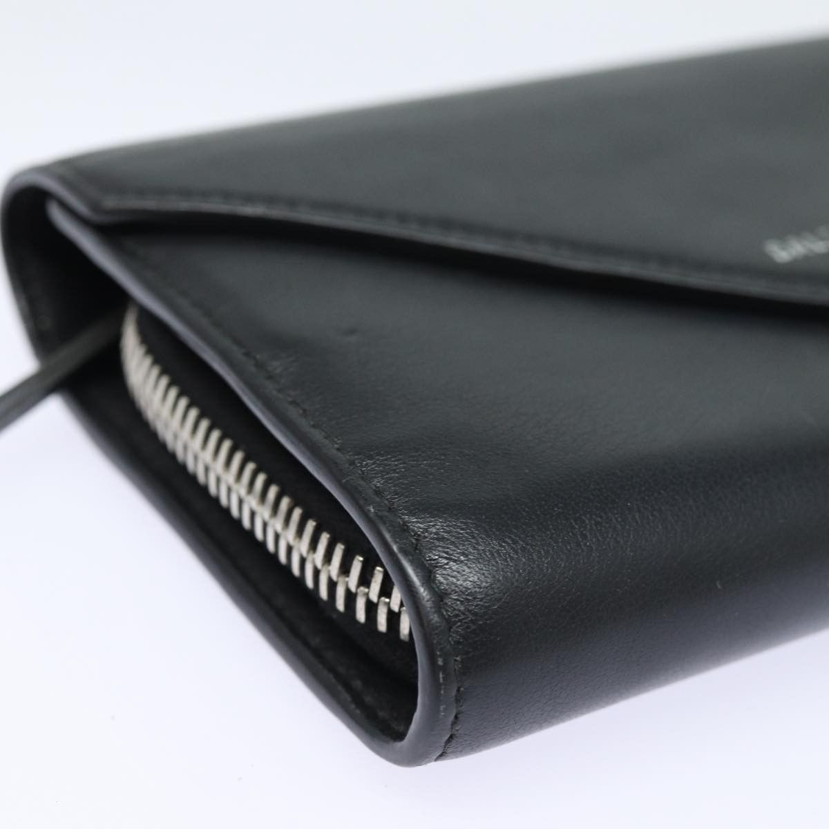 Balenciaga Papier Black Leather Wallet (Pre-Owned) Size ONE SIZE - 14 Thumbnail