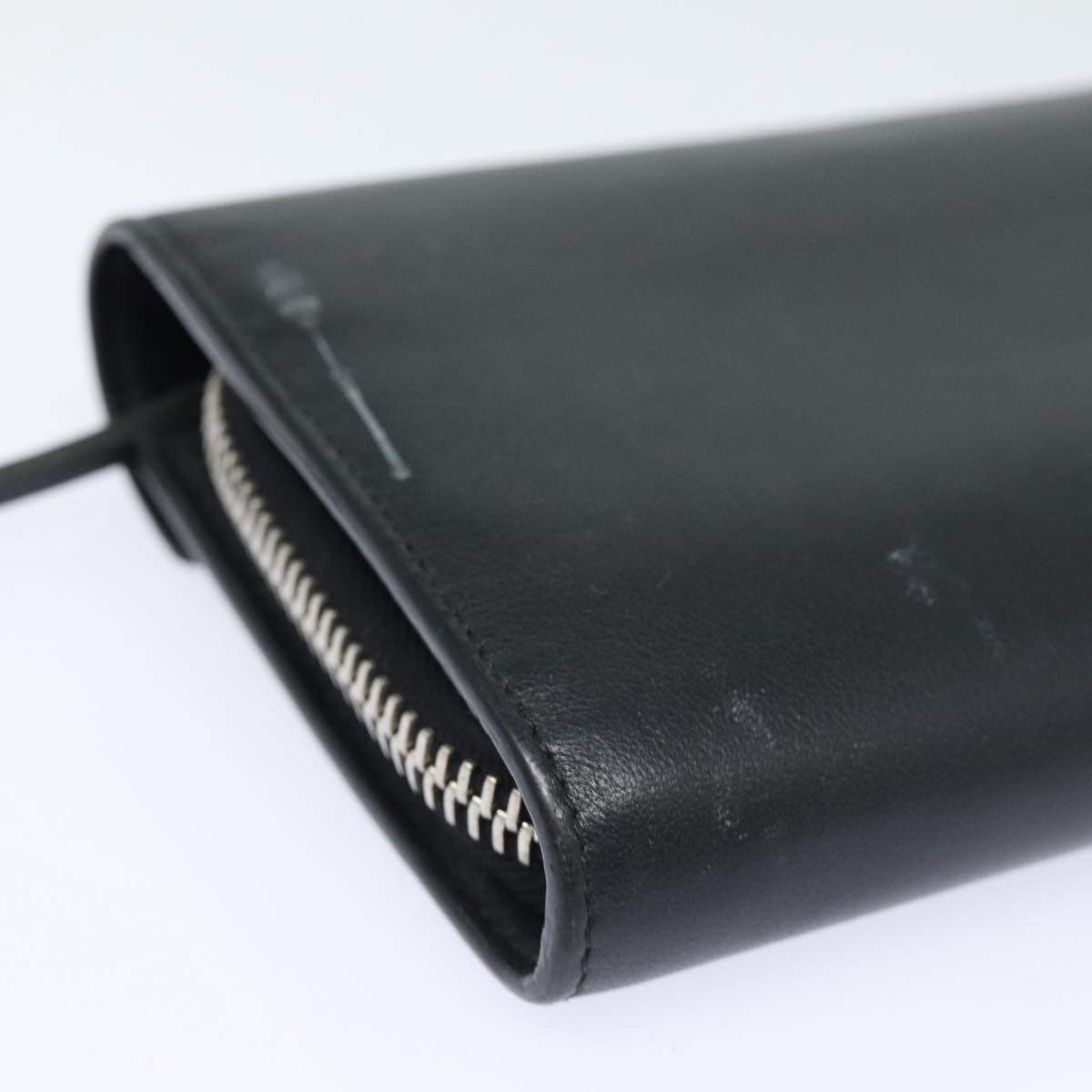 Balenciaga Papier Black Leather Wallet (Pre-Owned) Size ONE SIZE - 4 Thumbnail