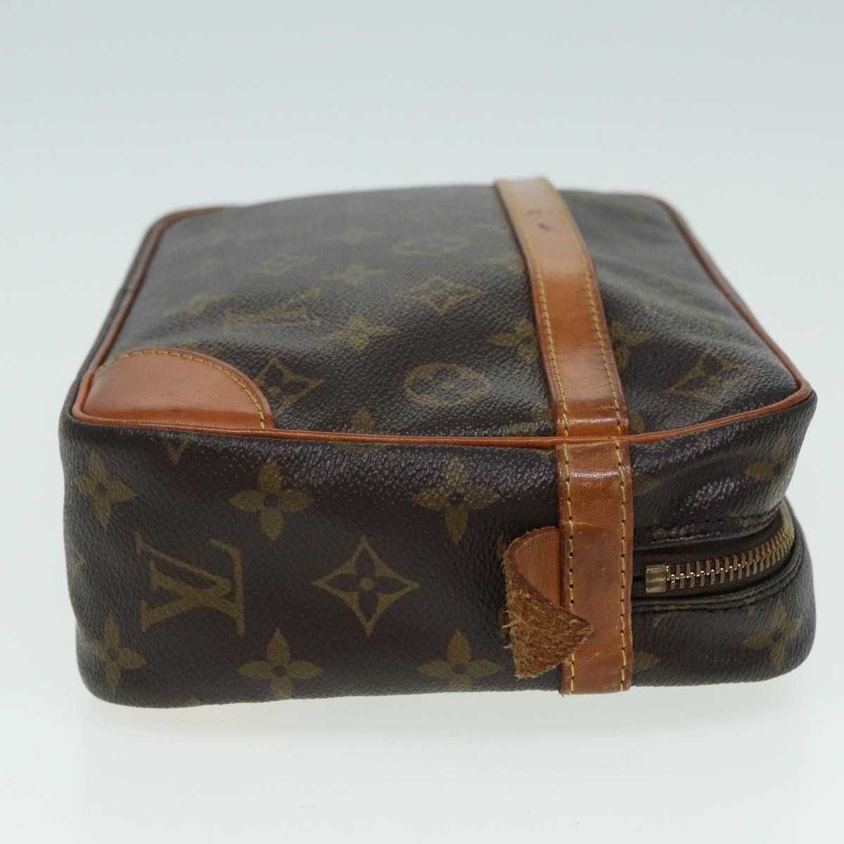Louis Vuitton Compiègne Brown Canvas Clutch Bag (Pre-Owned) Size ONE SIZE - 10 Thumbnail