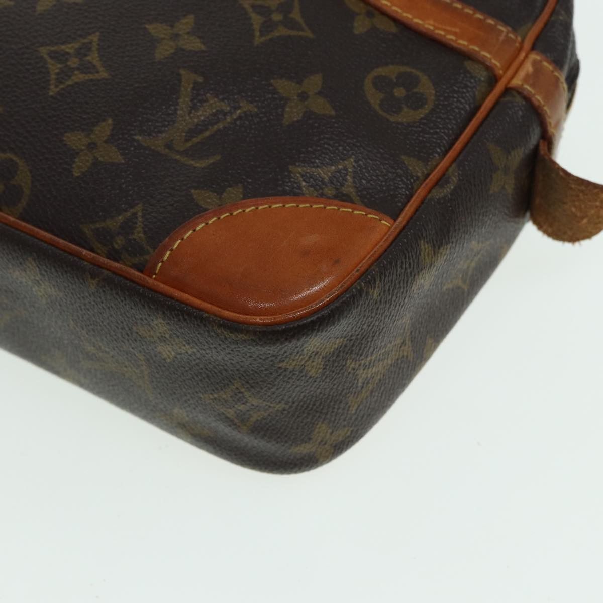 Louis Vuitton Compiègne Brown Canvas Clutch Bag (Pre-Owned) Size ONE SIZE - 12 Thumbnail