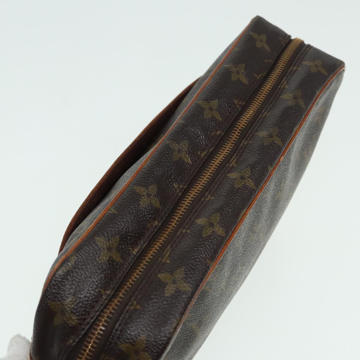 Louis Vuitton Compiègne Brown Canvas Clutch Bag (Pre-Owned) Size ONE SIZE - 4 Thumbnail