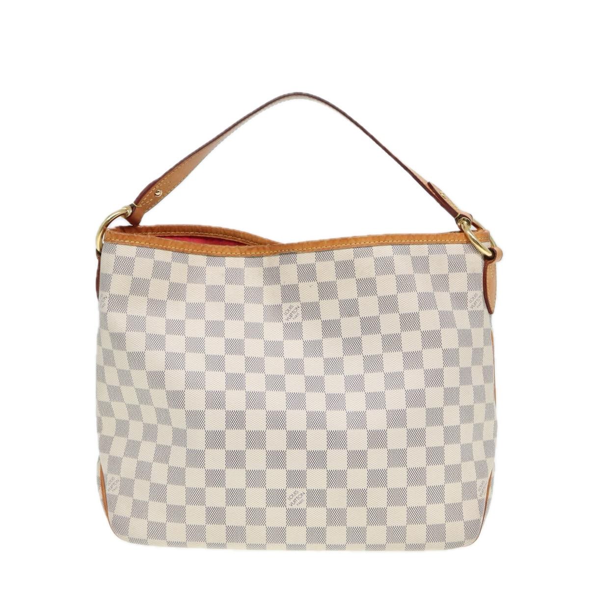 Louis Vuitton Delightful Grey Canvas Shoulder Bag (Pre-Owned) Size ONE SIZE - 2 Thumbnail