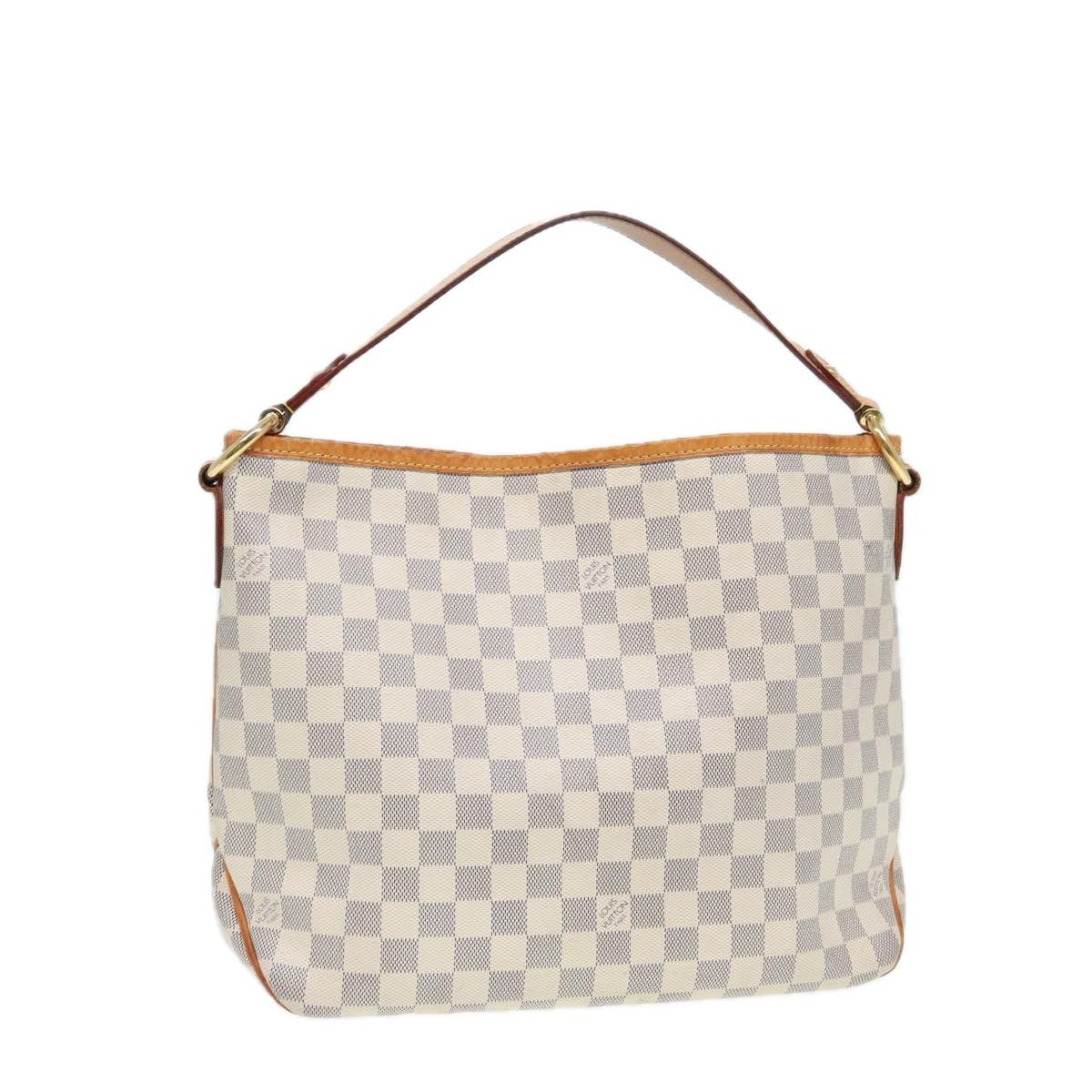 Louis Vuitton Delightful Grey Canvas Shoulder Bag (Pre-Owned) Size ONE SIZE - 17 Thumbnail