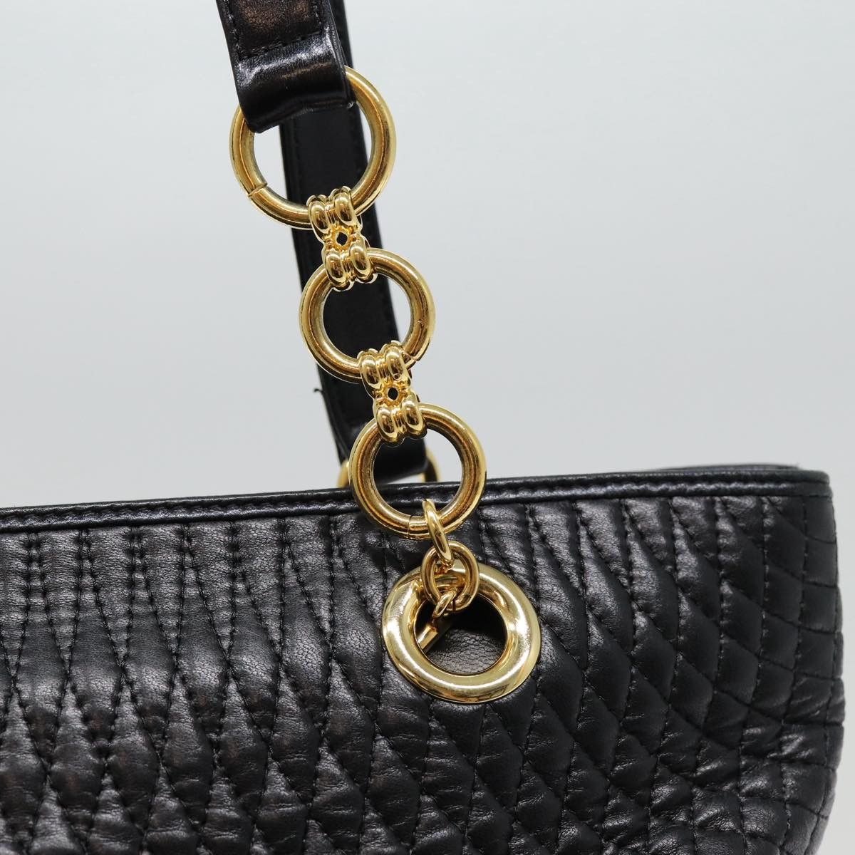 Bally Black Leather Tote Bag (Pre-Owned) Size ONE SIZE - 15 Thumbnail