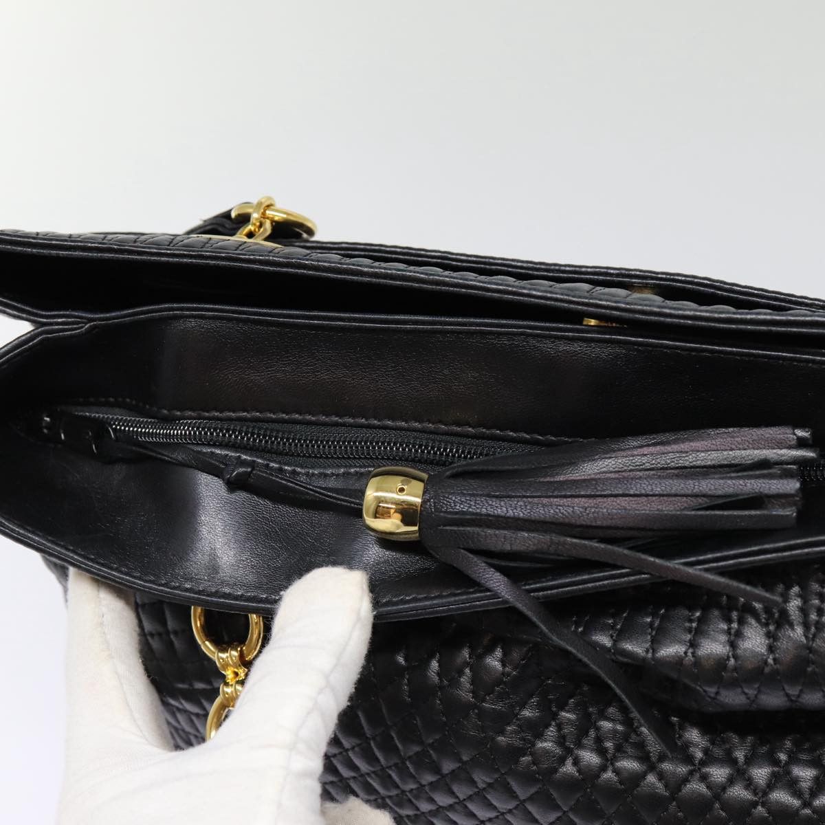 Bally Black Leather Tote Bag (Pre-Owned) Size ONE SIZE - 6 Thumbnail