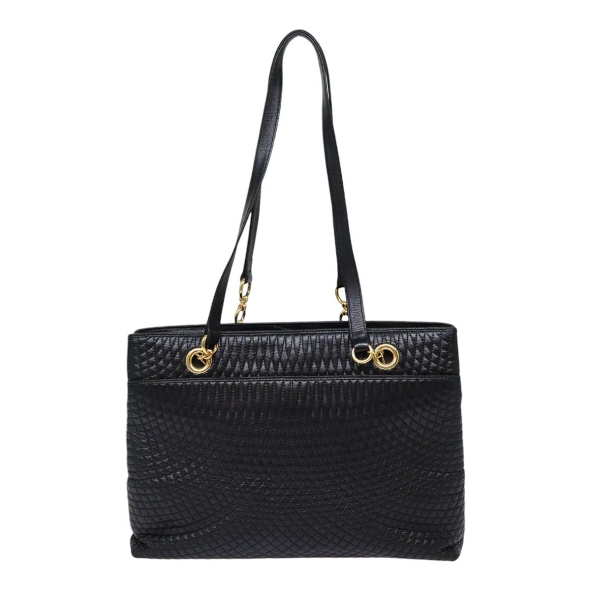 Bally Black Leather Tote Bag (Pre-Owned) Size ONE SIZE - 2 Thumbnail