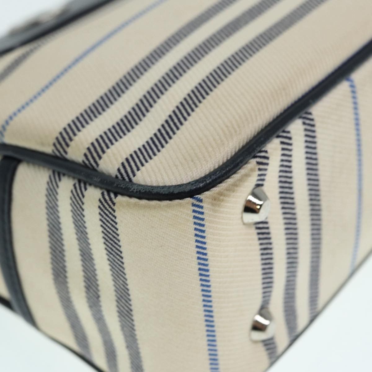 Burberry Beige Canvas Shoulder Bag (Pre-Owned) Size ONE SIZE - 5 Thumbnail