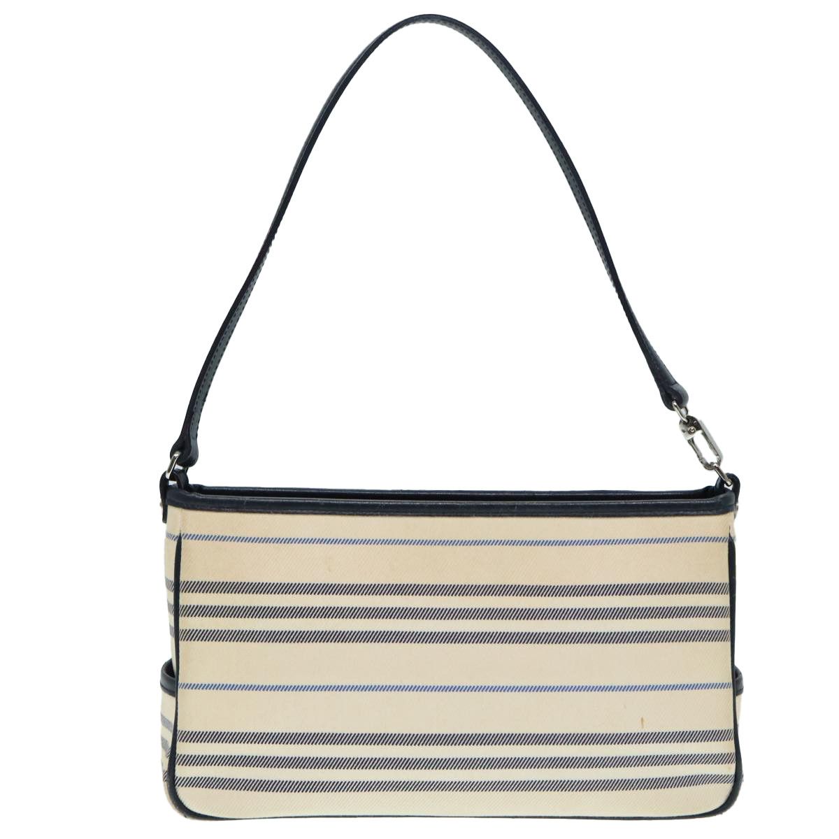 Burberry Beige Canvas Shoulder Bag (Pre-Owned) Size ONE SIZE - 2 Thumbnail