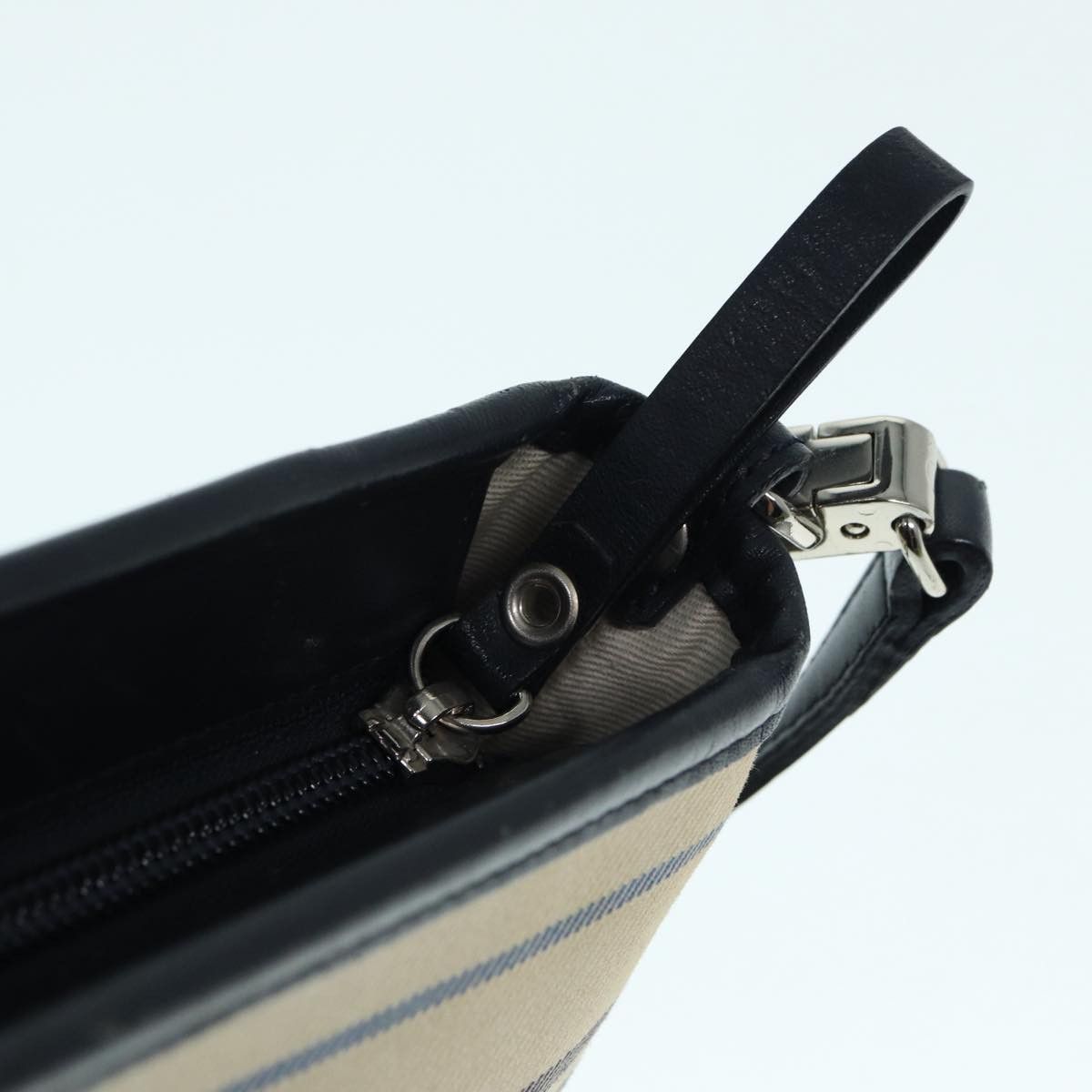 Burberry Beige Canvas Shoulder Bag (Pre-Owned) Size ONE SIZE - 6 Thumbnail