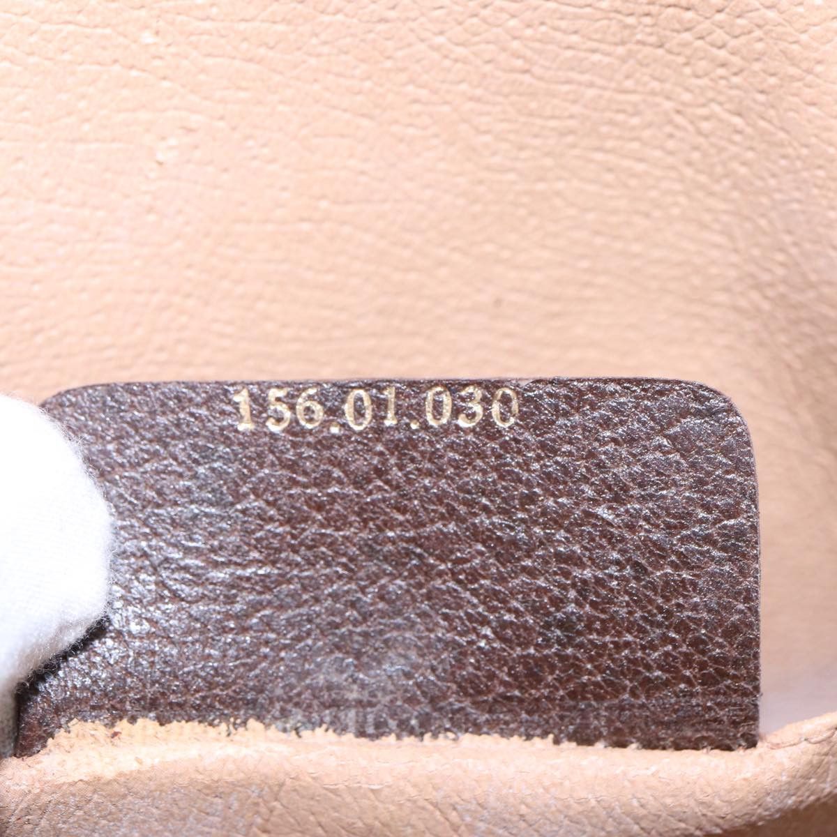 Gucci Sherry Brown Canvas Clutch Bag (Pre-Owned) Size ONE SIZE - 6 Thumbnail