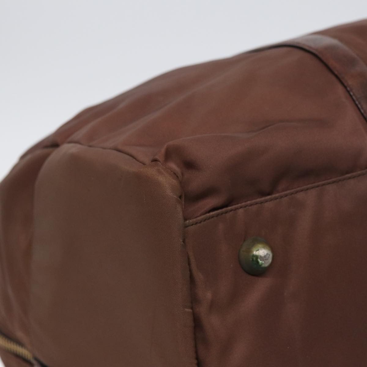 Prada Tessuto Brown Synthetic Travel Bag (Pre-Owned) Size ONE SIZE - 9 Thumbnail