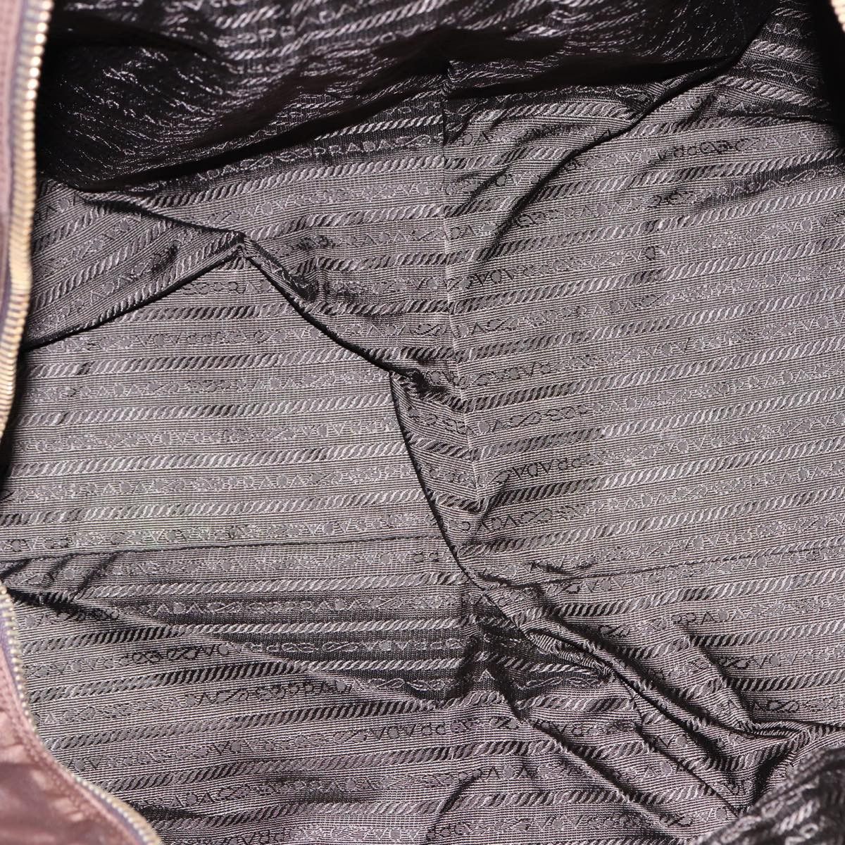 Prada Tessuto Brown Synthetic Travel Bag (Pre-Owned) Size ONE SIZE - 13 Thumbnail