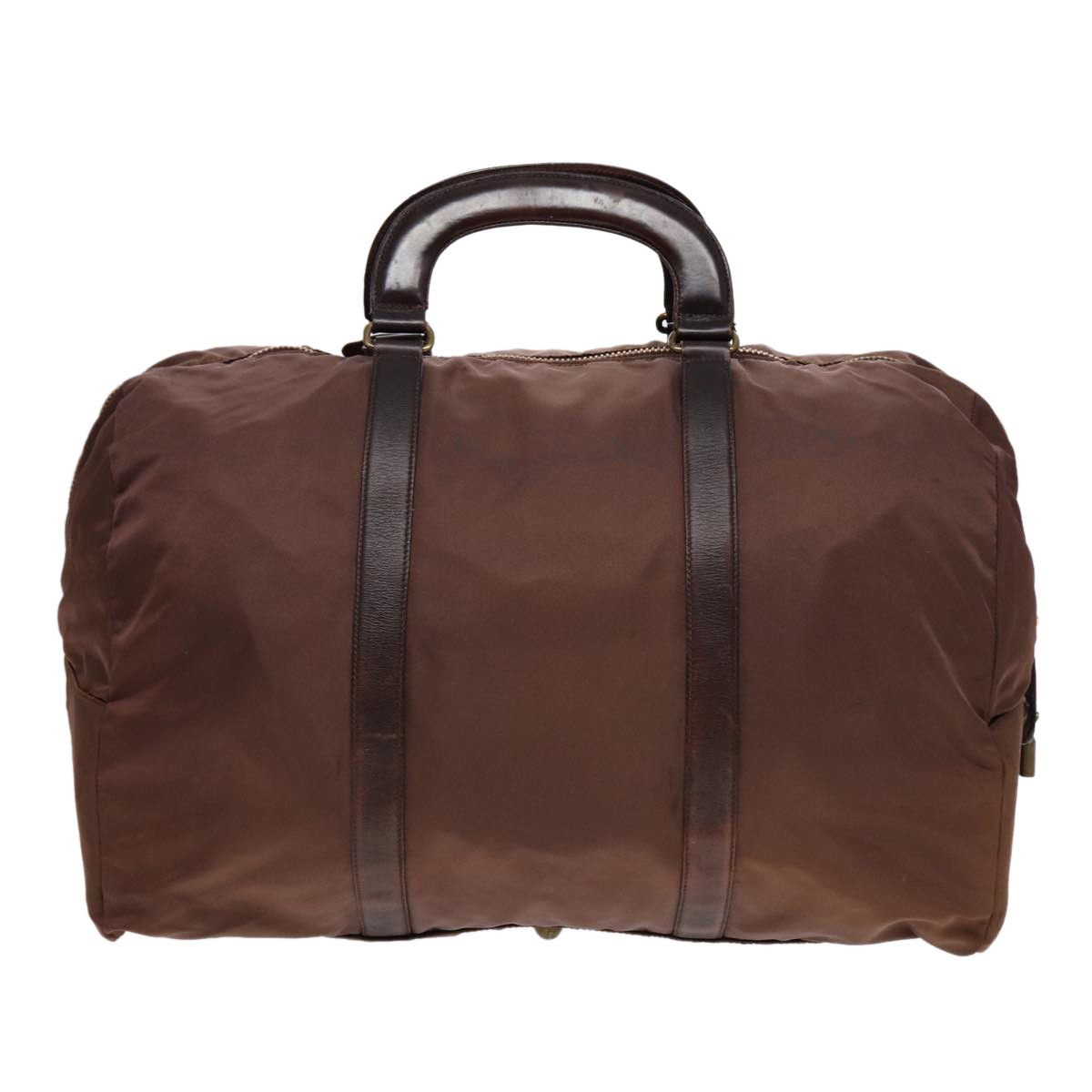 Prada Tessuto Brown Synthetic Travel Bag (Pre-Owned) Size ONE SIZE - 2 Thumbnail