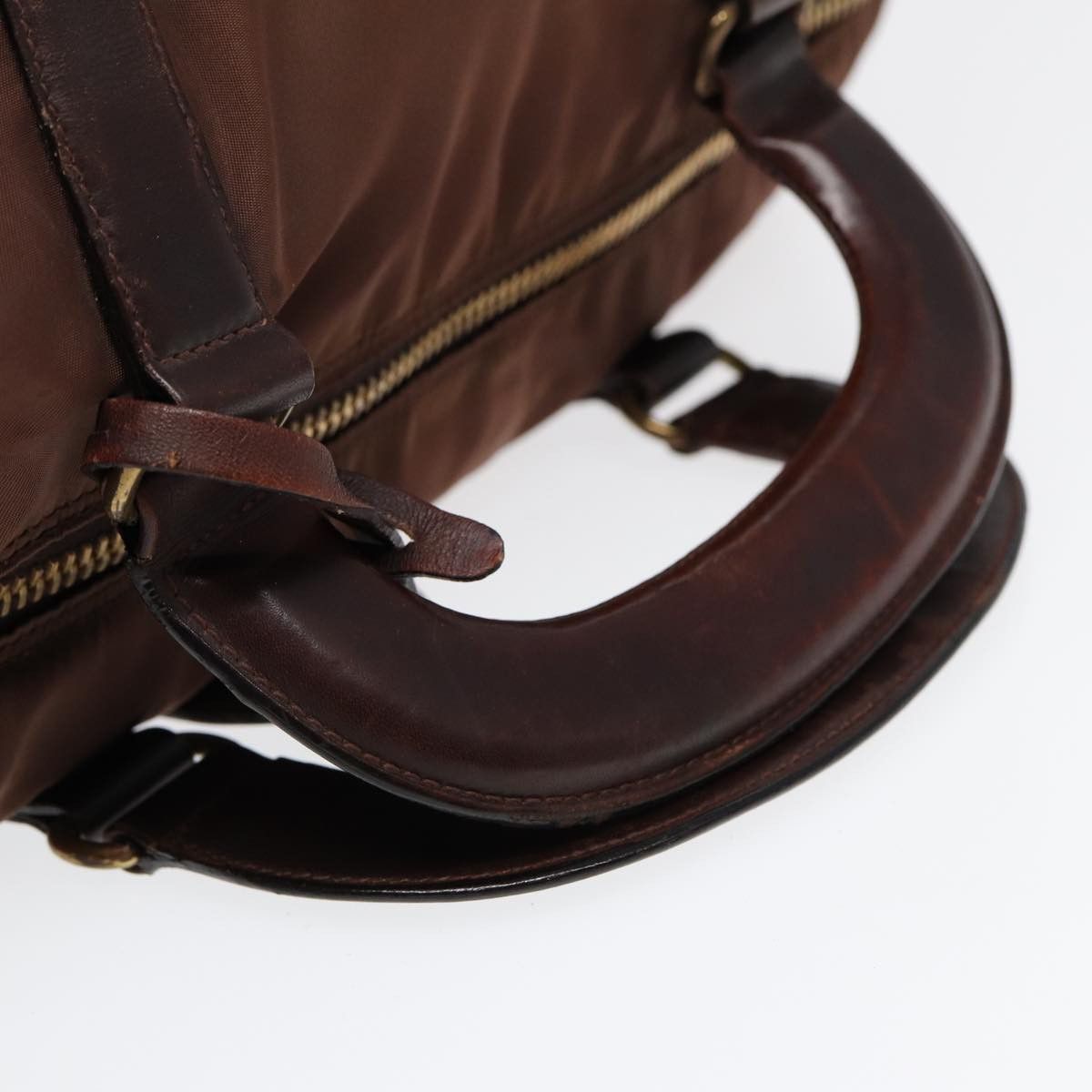 Prada Tessuto Brown Synthetic Travel Bag (Pre-Owned) Size ONE SIZE - 16 Thumbnail