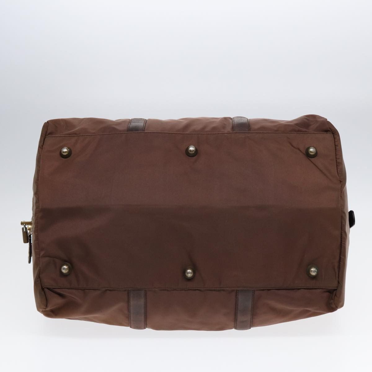 Prada Tessuto Brown Synthetic Travel Bag (Pre-Owned) Size ONE SIZE - 11 Thumbnail