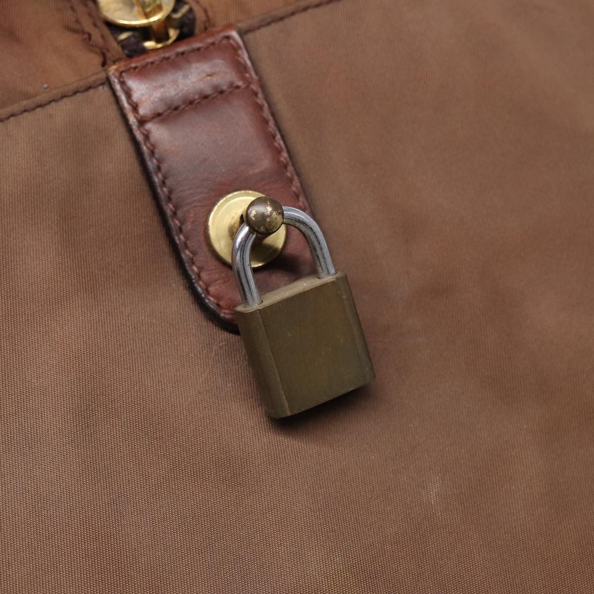 Prada Tessuto Brown Synthetic Travel Bag (Pre-Owned) Size ONE SIZE - 18 Thumbnail