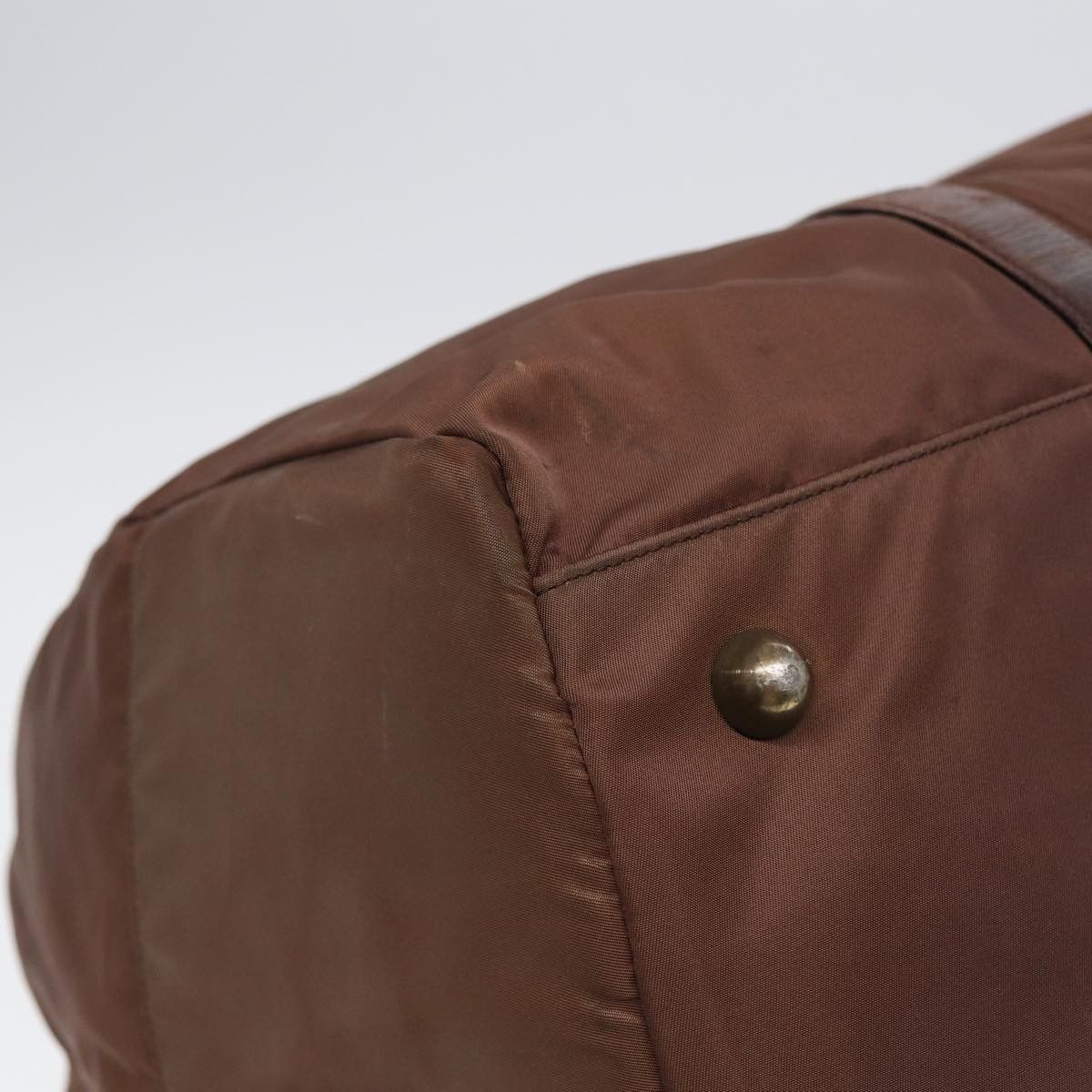 Prada Tessuto Brown Synthetic Travel Bag (Pre-Owned) Size ONE SIZE - 7 Thumbnail