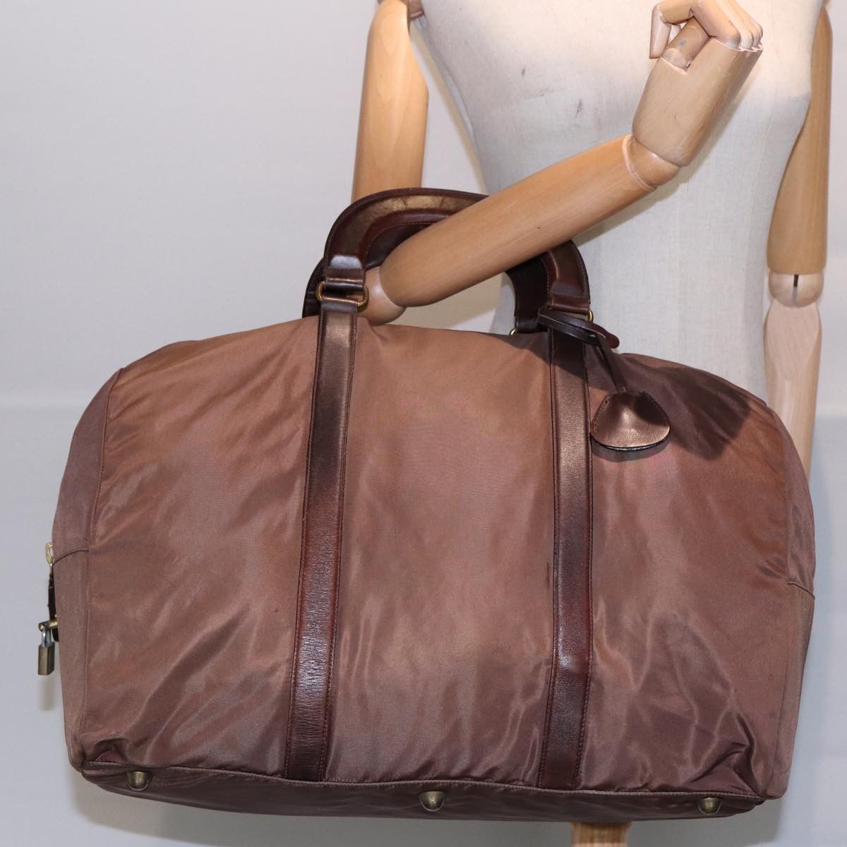 Prada Tessuto Brown Synthetic Travel Bag (Pre-Owned) Size ONE SIZE - 19 Thumbnail