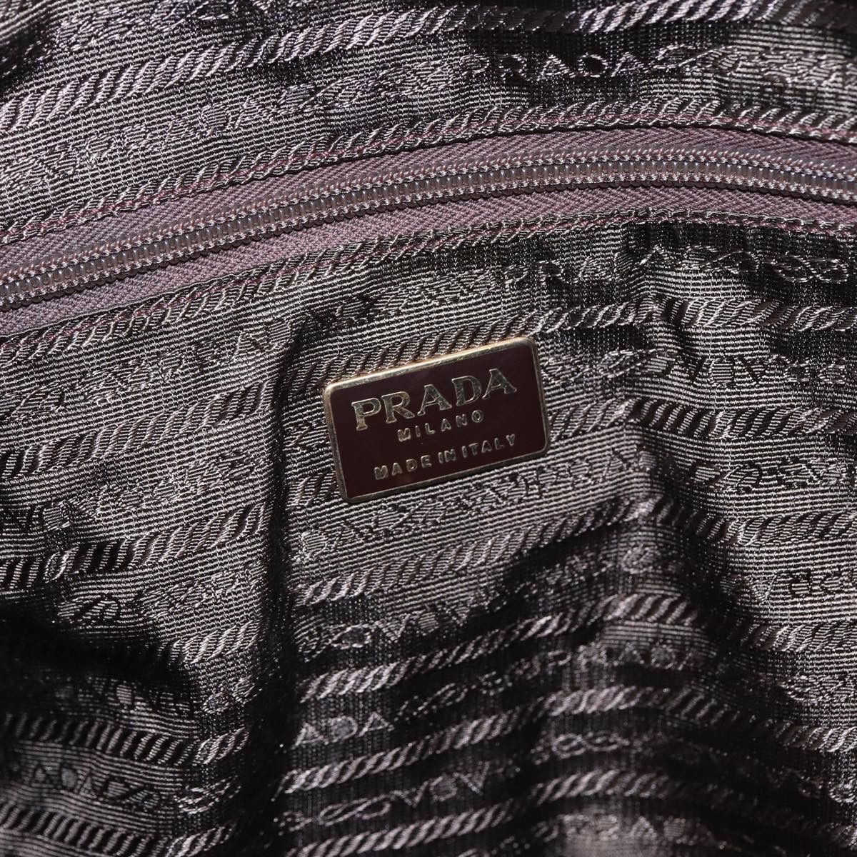 Prada Tessuto Brown Synthetic Travel Bag (Pre-Owned) Size ONE SIZE - 14 Thumbnail