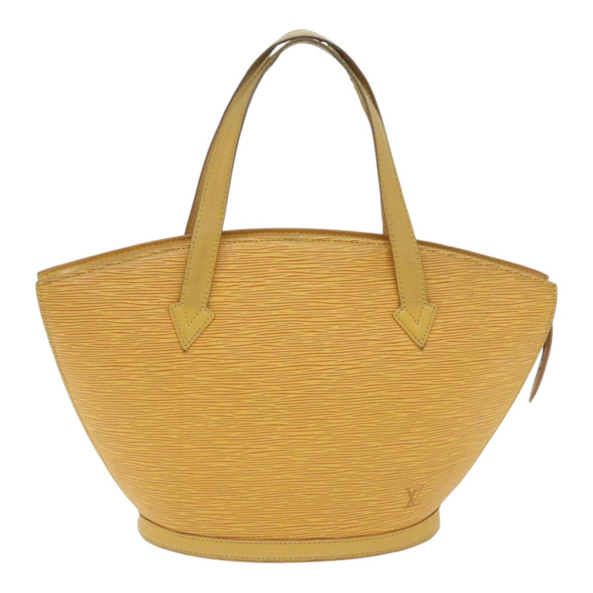 Saint Jacques Yellow Leather Handbag (Pre-Owned)