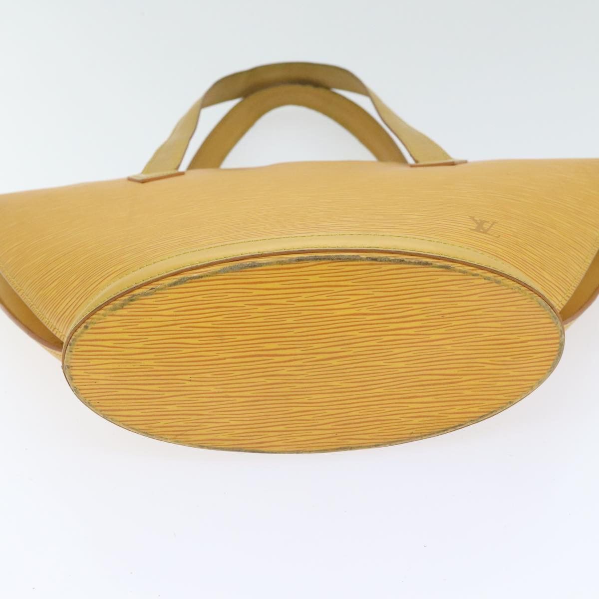Saint Jacques Yellow Leather Handbag (Pre-Owned)