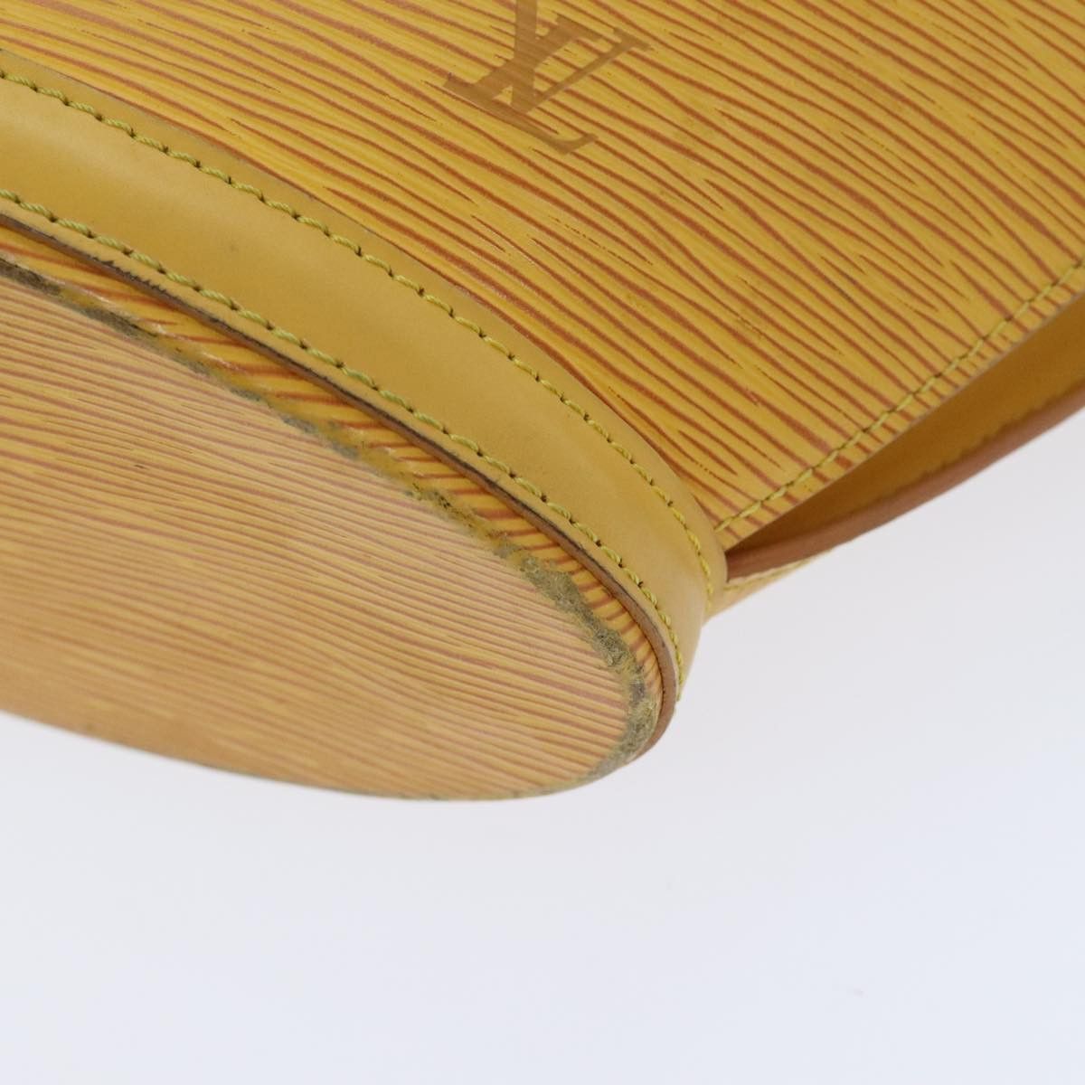 Saint Jacques Yellow Leather Handbag (Pre-Owned)