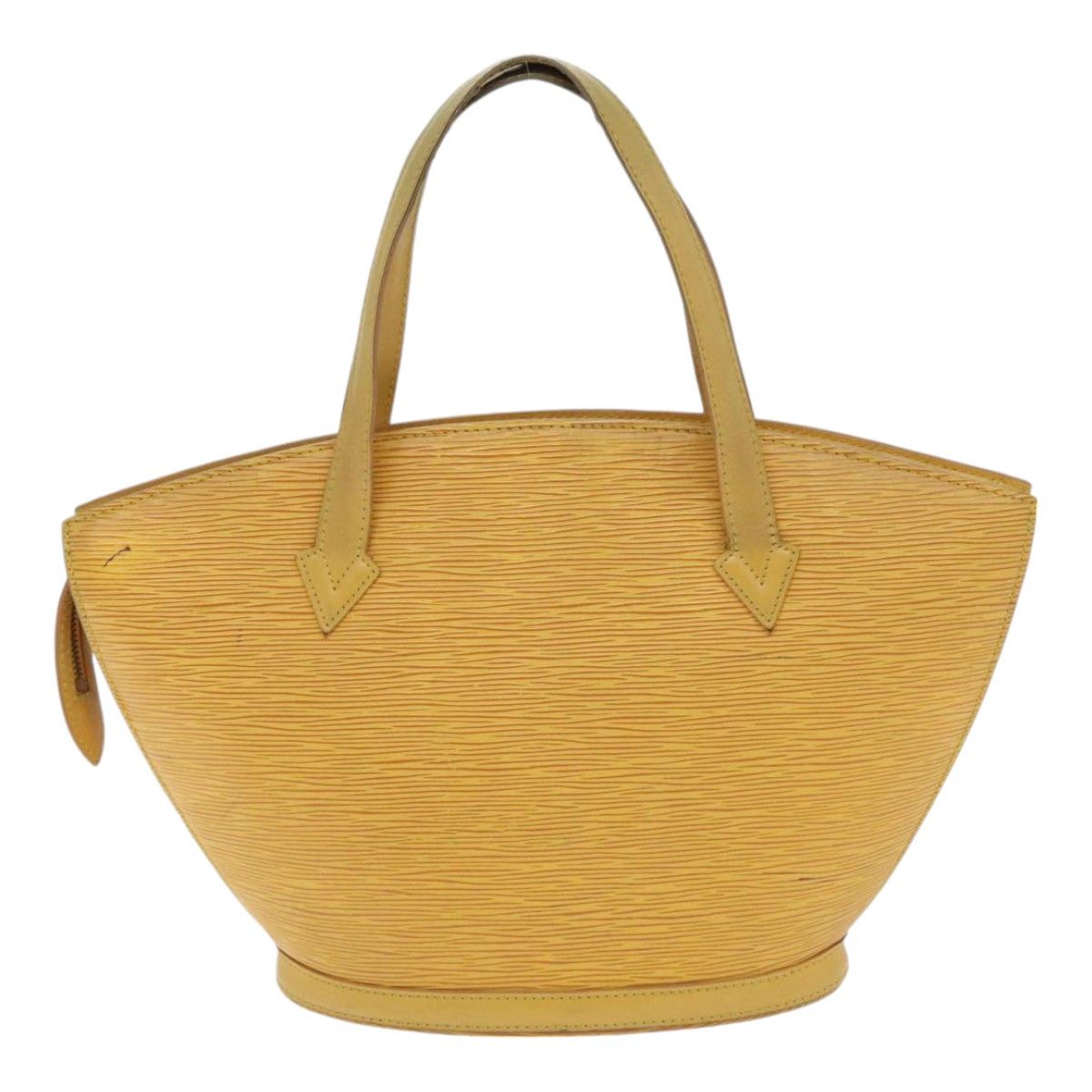 Saint Jacques Yellow Leather Handbag (Pre-Owned)