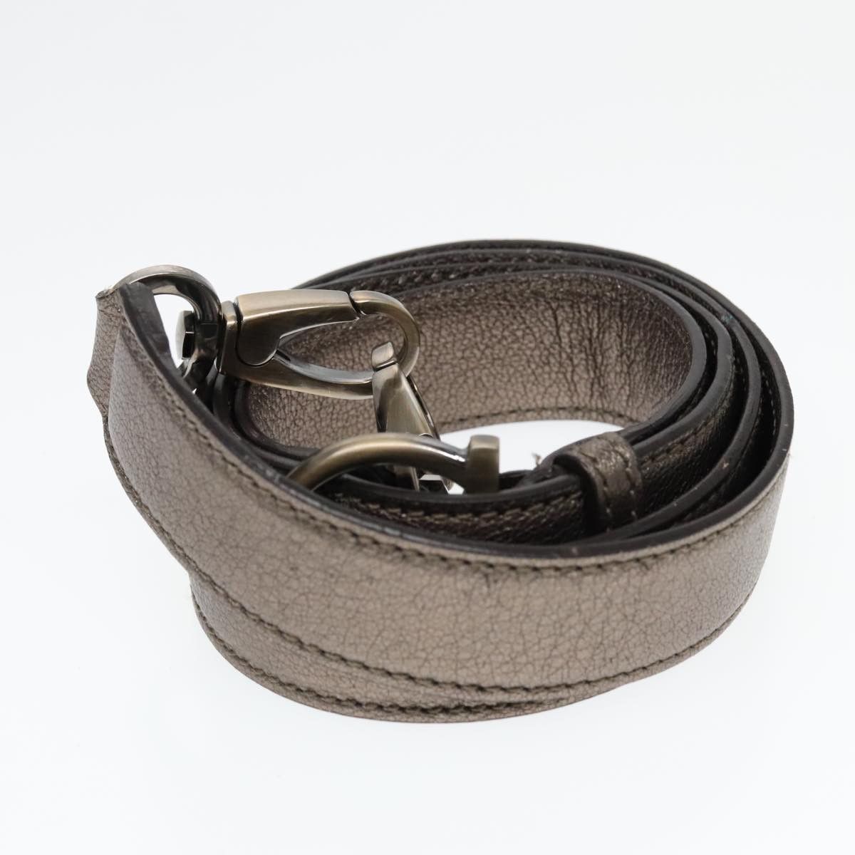 Salvatore Ferragamo Sofia Silver Leather Handbag (Pre-Owned) Size ONE SIZE - 10 Thumbnail