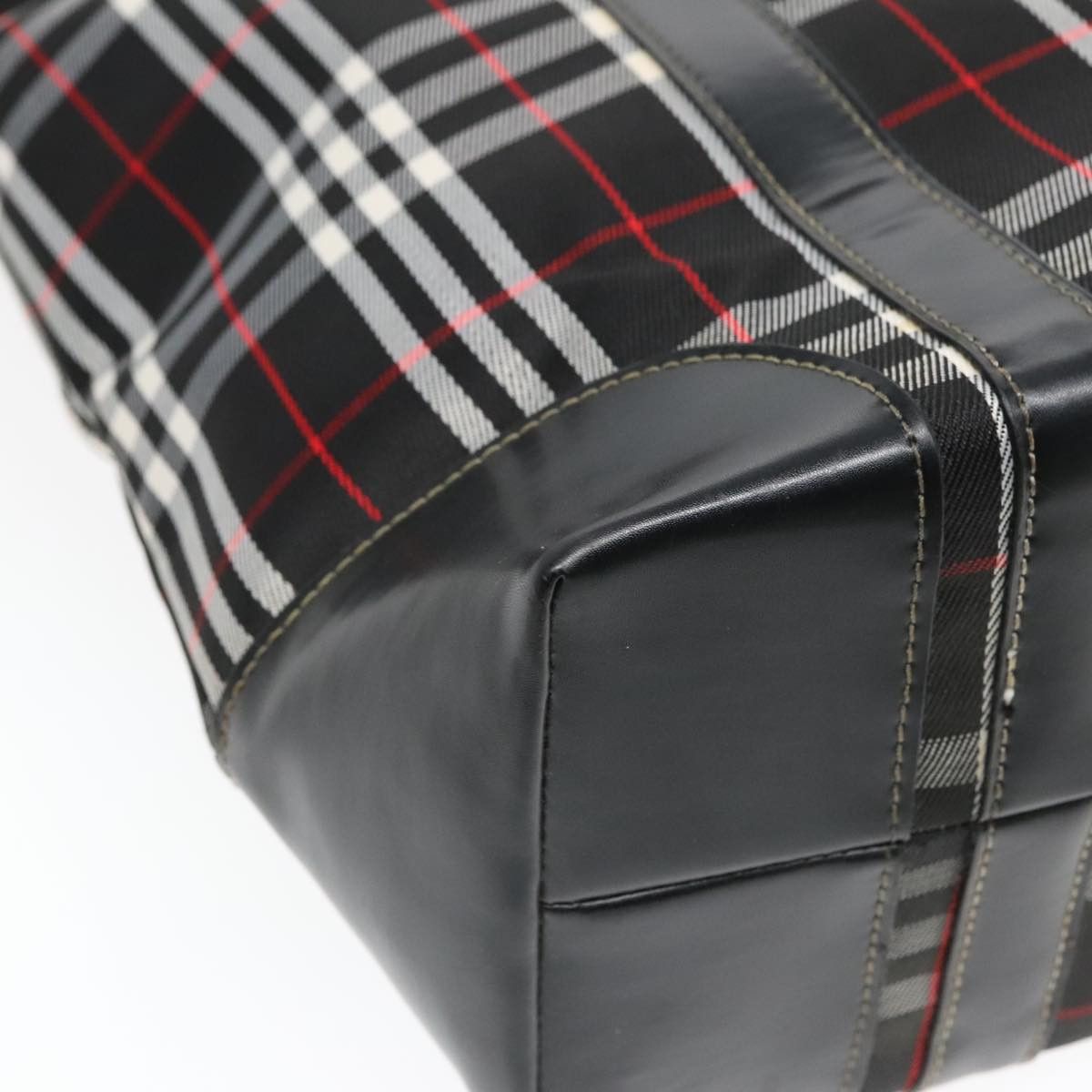 Burberry Nova Check Black Canvas Shoulder Bag (Pre-Owned) Size ONE SIZE - 9 Thumbnail